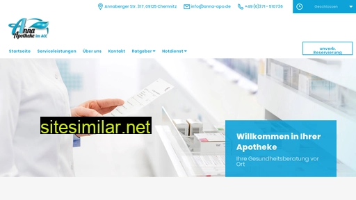 anna-apotheke-chemnitz.de alternative sites
