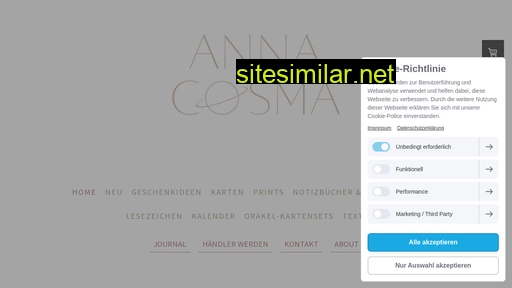 anna-cosma.de alternative sites
