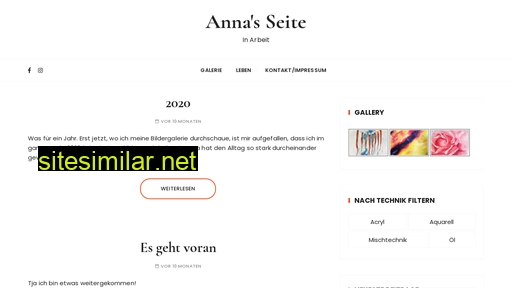 Anna-e similar sites