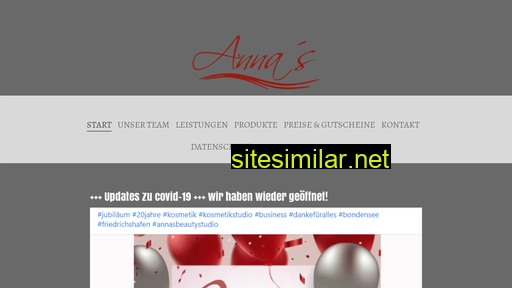 Annas-beautystudio similar sites