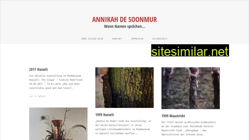 annikah-de-soonmur.de alternative sites