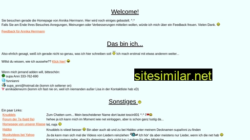 annikaherrmann.de alternative sites