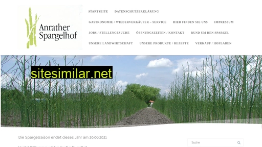 anrather-spargelhof.de alternative sites