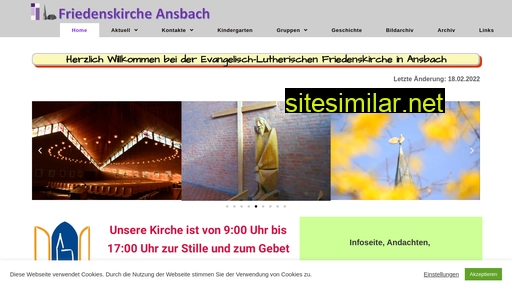 ansbach-friedenskirche.de alternative sites