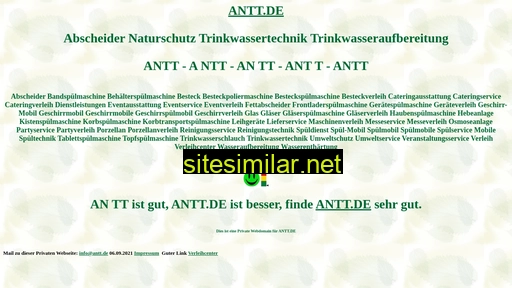 antt.de alternative sites