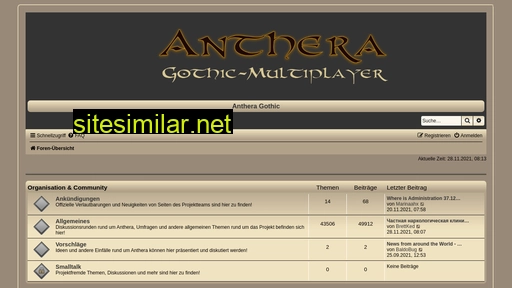 anthera-gmp.de alternative sites
