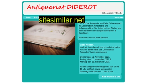 antiquariat-diderot.de alternative sites