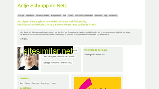 antjeschrupp.de alternative sites