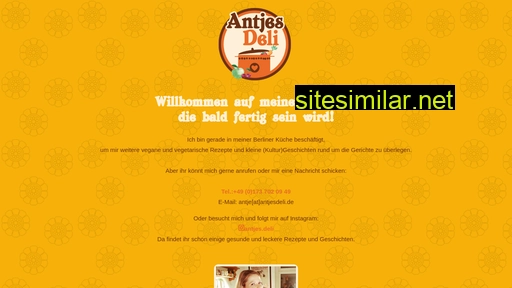 antjesdeli.de alternative sites