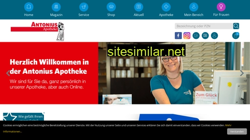 antonius-apotheke-wegberg.de alternative sites