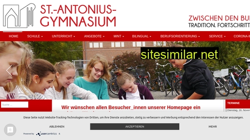 antonius-gymnasium.de alternative sites