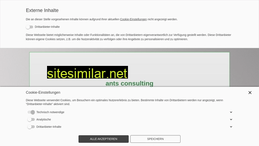 antsconsulting.de alternative sites