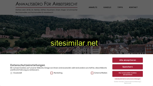 Anwaltsbuero-heidelberg similar sites