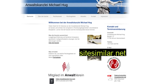 Anwaltskanzlei-michael-hug similar sites