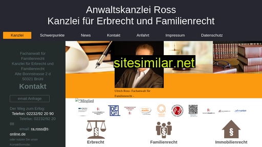 Anwaltskanzlei-ross similar sites