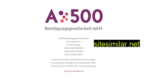 a-500.de alternative sites