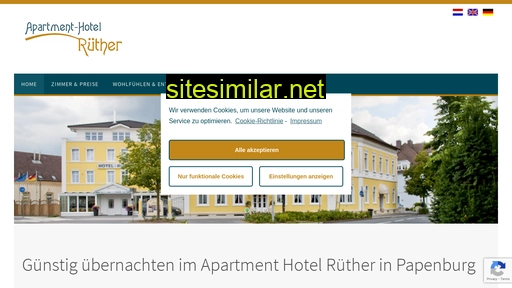apartmenthotel-ruether.de alternative sites