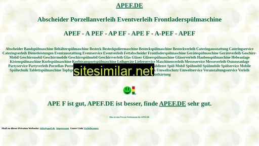 apef.de alternative sites