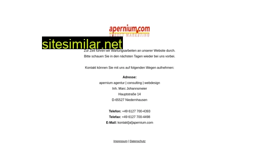 apernium.de alternative sites