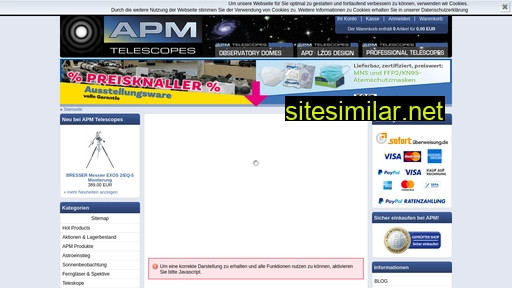 Apm-telescopes similar sites