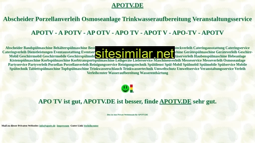 apotv.de alternative sites