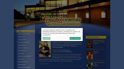 Apollo-cinemas similar sites