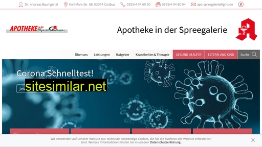 apo-spreegalerie.de alternative sites