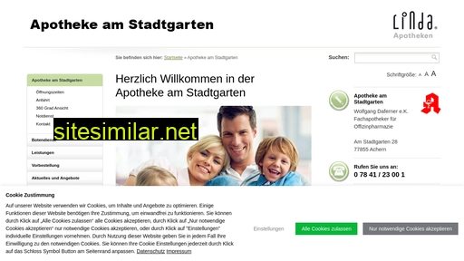 apo-stadtgarten-achern.de alternative sites