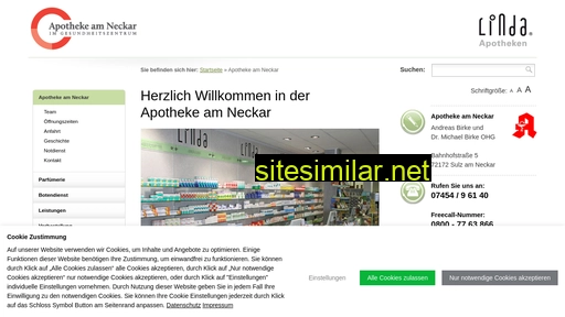 apotheke-am-neckar.de alternative sites