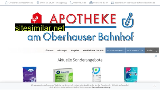 apotheke-am-oberhauser-bahnhof.de alternative sites
