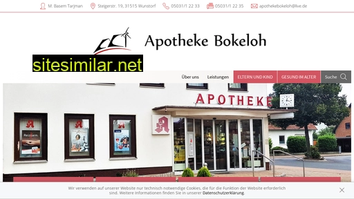 apotheke-bokeloh.de alternative sites