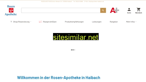 apotheke-haibach.de alternative sites