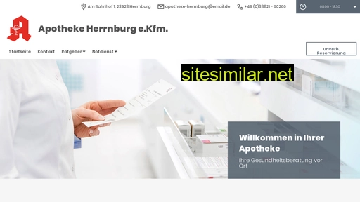 Apotheke-herrnburg similar sites