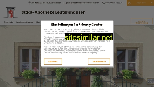 apotheke-leutershausen-app.de alternative sites