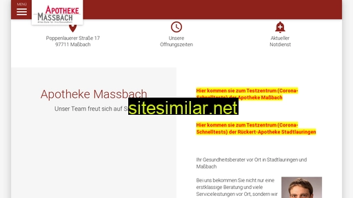 apotheke-massbach.de alternative sites