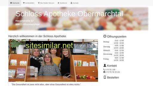 apotheke-obermarchtal.de alternative sites