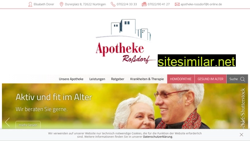 apotheke-rossdorf.de alternative sites