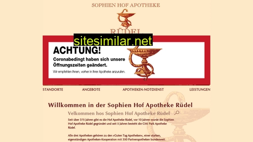 Apotheke-sophienhof similar sites