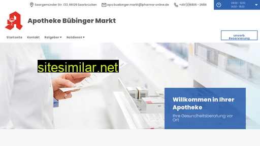 Apothekebuebingermarkt-app similar sites