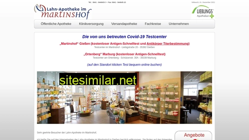 apothekeimmartinshof.de alternative sites