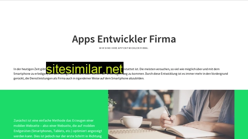 Apps-entwickler-firma similar sites