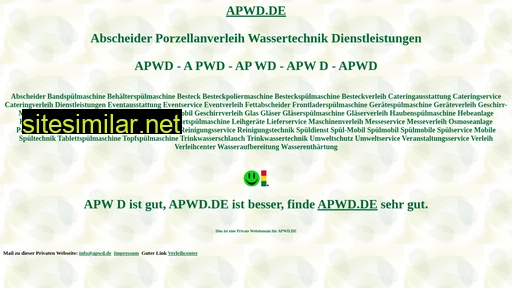 apwd.de alternative sites