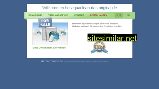 aquaclean-das-original.de alternative sites