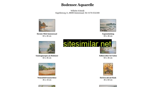 aquarelle-bodensee.de alternative sites
