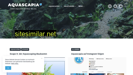 Aquascapia similar sites