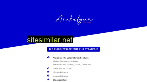 arakelyan.de alternative sites