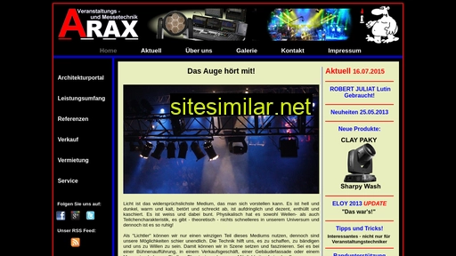 arax.de alternative sites