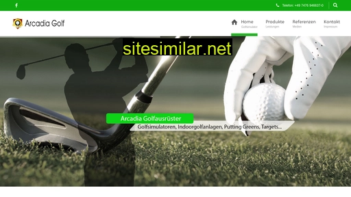 arcadia-golf.de alternative sites