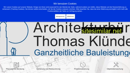 Architekt-kluender similar sites