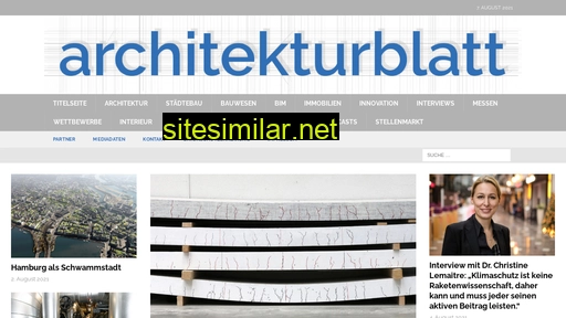 Architekturblatt similar sites